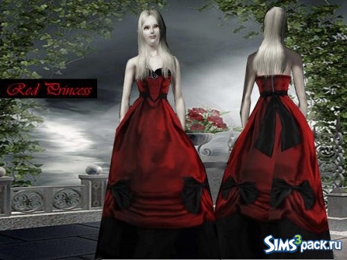 Платье Gothic Victoriandress Red princess от sylvanes