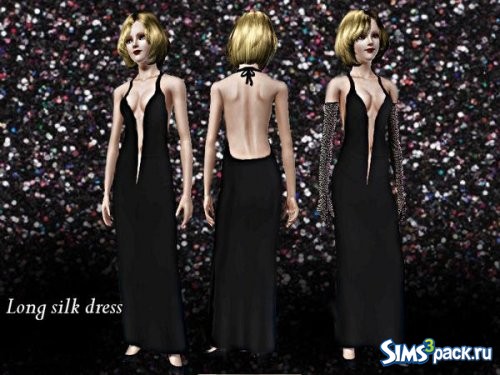 Платье Long silk от sylvanes