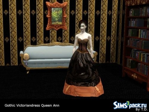 Платье Gothic Victoriandress Queen Ann от sylvanes