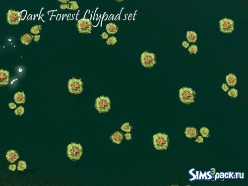Сет Dark forest lilypads от sylvanes