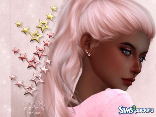 Серьги Star от 4w25 Sims