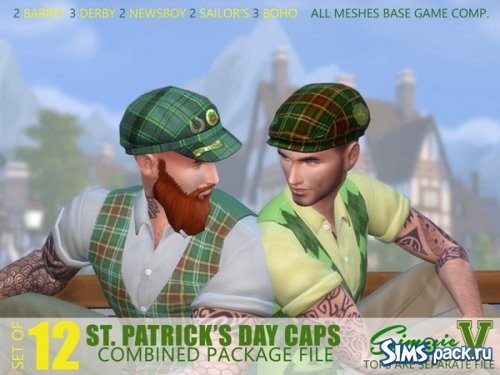 Сет головных уборов St Patrick Day от SimmieV