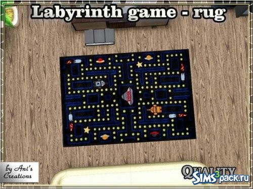 Ковер Labyrinth game от AniFlowersCreations