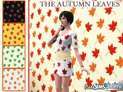Текстура Autumn leaves от AniFlowersCreations
