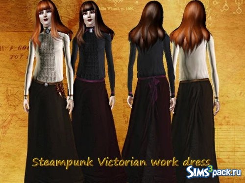 Платье Steampunk Victorian workmix от sylvanes
