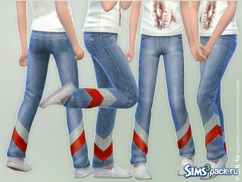 Базовые джинсы для девочек № 03 от lillka