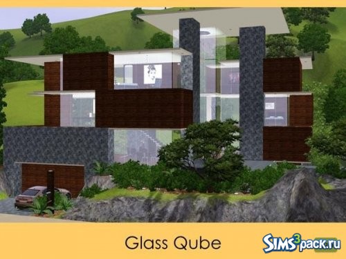 Дом Glass Qube от qubedesign