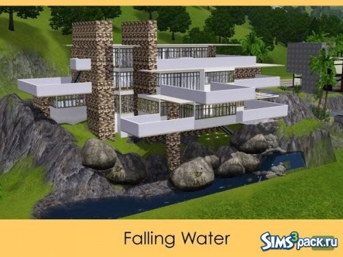 Дом Falling Water от qubedesign