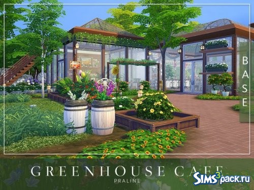 Кафе Greenhouse от Pralinesims