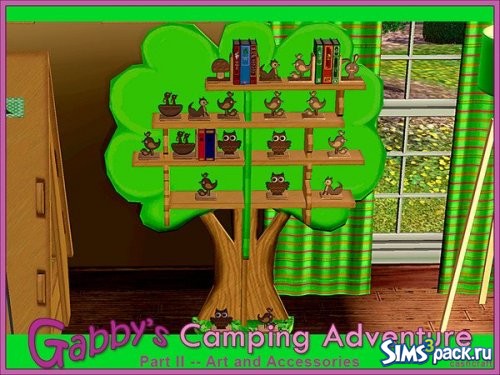 Сет декора Gabbys Camping Adventure 2 от cashcraft