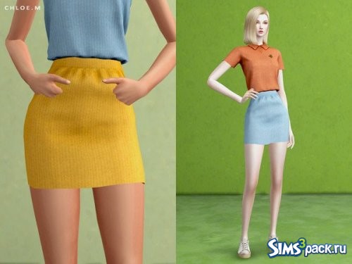 Короткая юбка от ChloeMMM