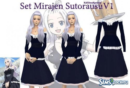 Set Mirajen Sutorausu от KsKSimsKreator