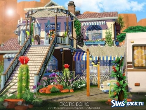 Дом Exotic Boho от MychQQQ
