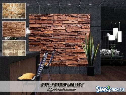 Постеры Style Stone Walls 2 от Pralinesims