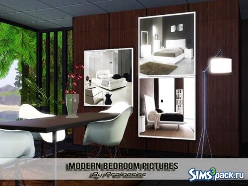 Постеры Modern Bedroom от Pralinesims