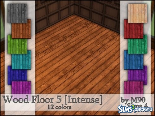 Деревянный пол Wood Floor 5 [Intense] от Mircia90