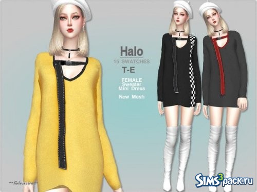 Платье - свитер HALO от Helsoseira
