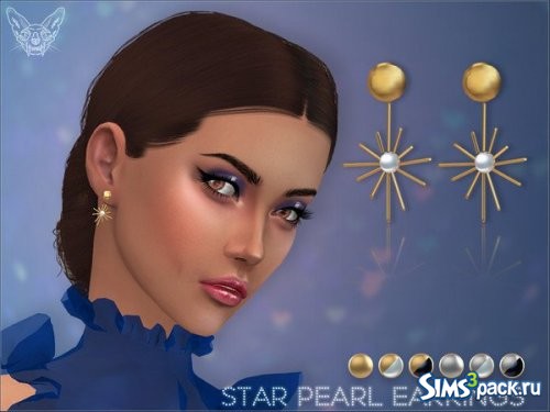 Серьги Star Pearl от feyona