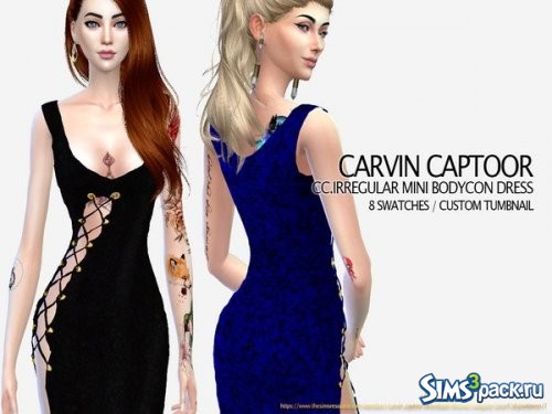 Платье CC.Irregular от carvin captoor