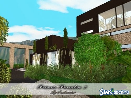 Дом Private Paradise 3 от Pralinesims