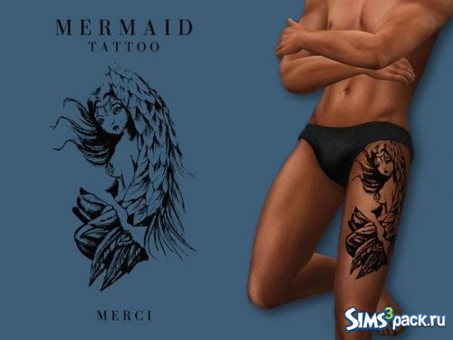 Татуировка Mermaid от -Merci-