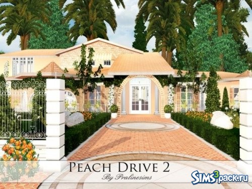 Дом Peach Drive 2 от Pralinesims