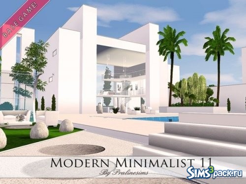 Дом Modern Minimalist 11 от Pralinesims