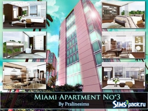 Апартаменты Miami 3 от Pralinesims