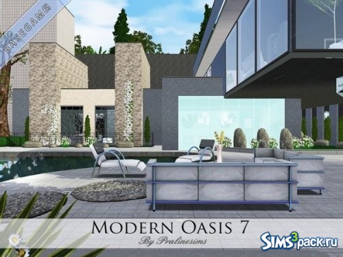 Дом Modern Oasis 7 от Pralinesims