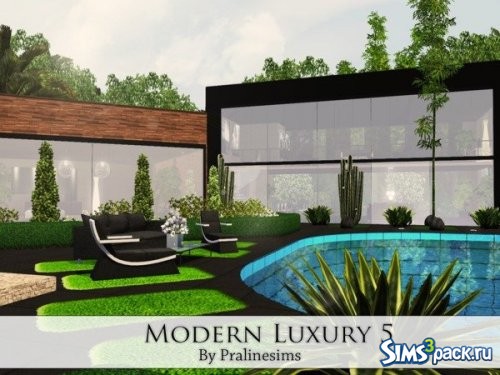 Дом Modern Luxury 5 от Pralinesims