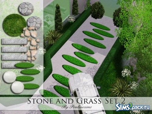 Сет Stone and Grass 2 от Pralinesims