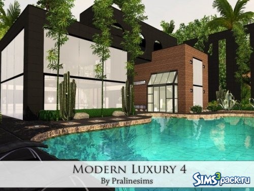 Дом Modern Luxury 4 от Pralinesims