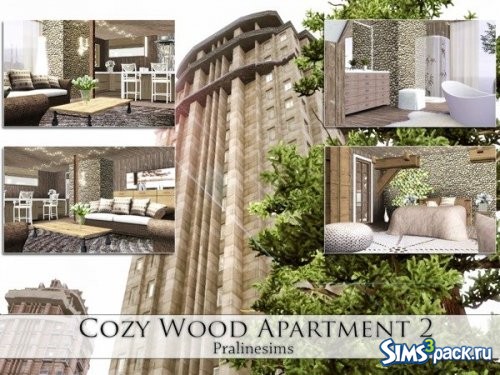 Апартаменты Cozy Wood 2 от Pralinesims