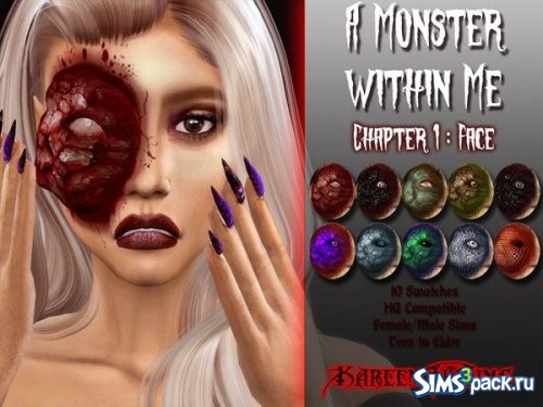 Грим A Monster within Me (Part 1) от KareemZiSims