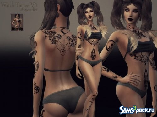 Татуировки Witch V3 от Reevaly