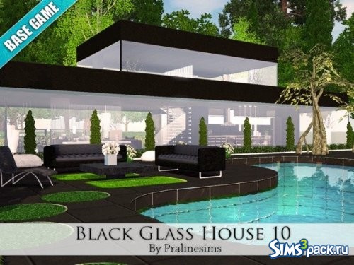 Дом Black Glass 10 от Pralinesims