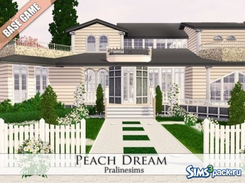 Дом Peach Dream от Pralinesims