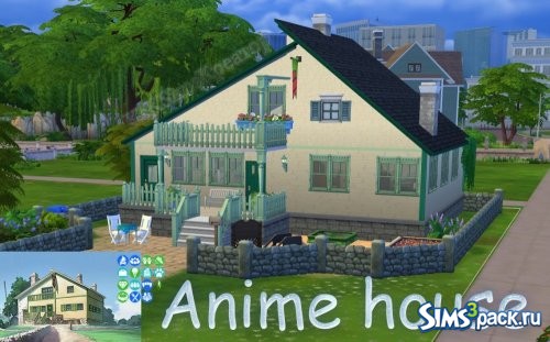 Anime house от KsKSimsKреатор