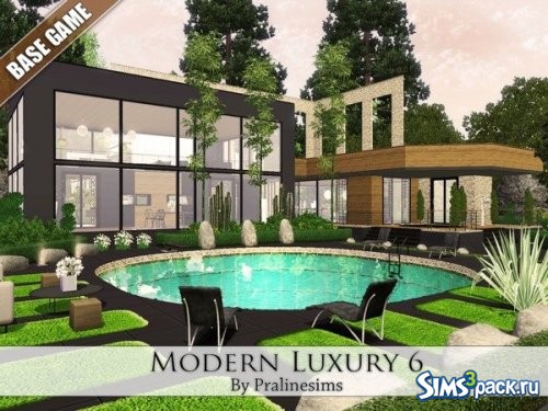 Дом Modern Luxury 6 от Pralinesims