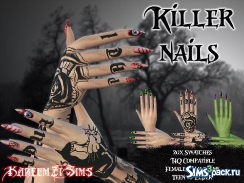 Ногти Killer от KareemZiSims