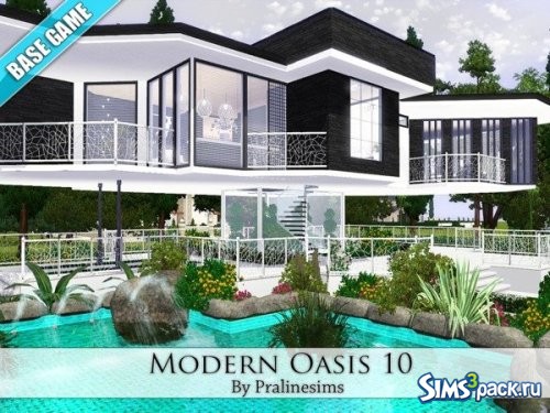 Дом Modern Oasis 10 от Pralinesims