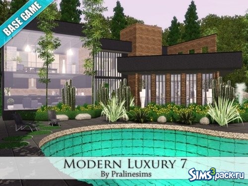Дом Modern Luxury 7 от Pralinesims