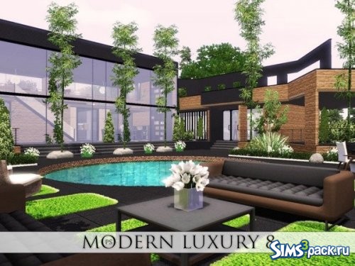 Дом Modern Luxury 8 от Pralinesims