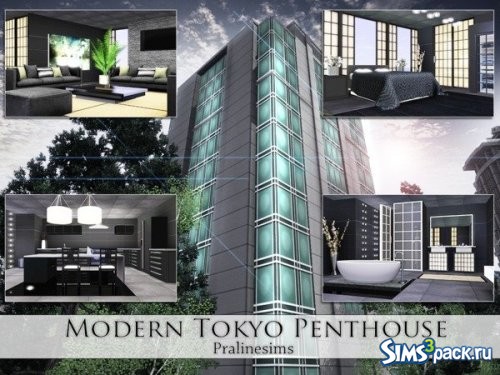Пентхаус Modern Tokyo от Pralinesims