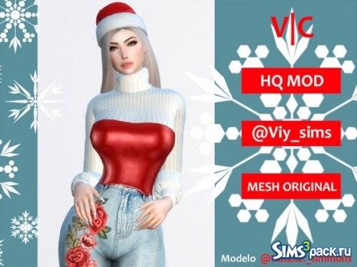 Свитер Christmas III от Viy Sims