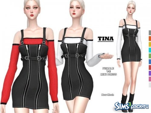 Мини - платье TINA от Helsoseira