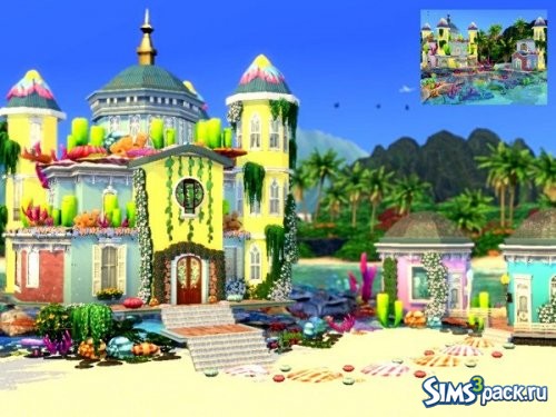 Дом Mermaid Castle от Mini Simmer