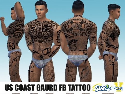 Татуировка US Coast Guard FB от SimmieV