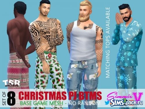 Пижамные брюки Christmas от SimmieV