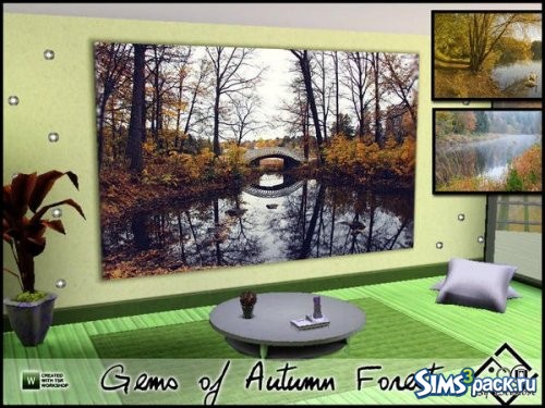 Постеры Gems of Autumn Forest от Devirose